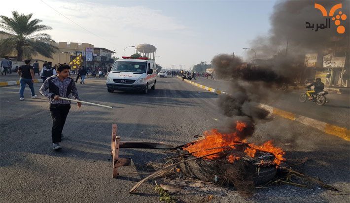 Nasiriyah: Heavy gunfire and ongoing clashes near the Al Zaytun bridge and the surrounding streets