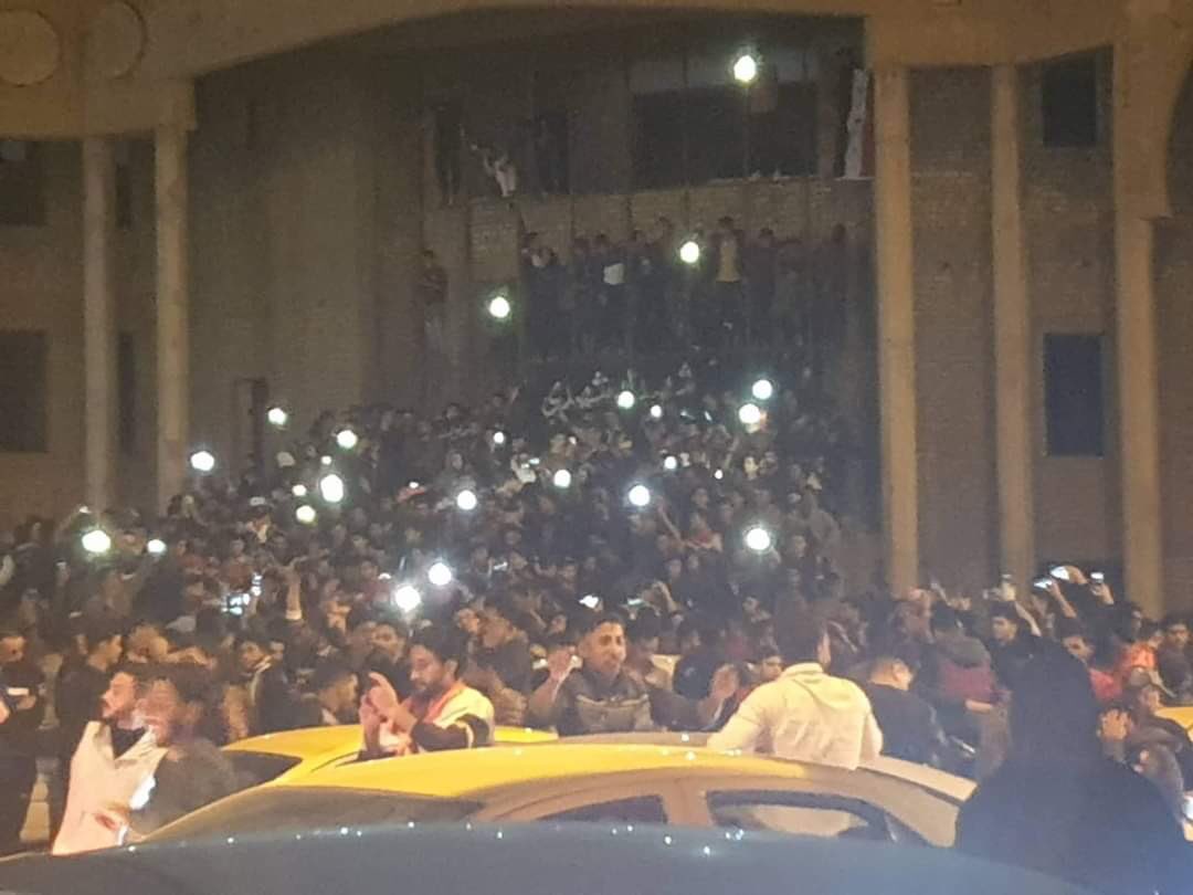 Anti-government protest in Mosul tonight