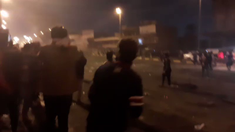 Many suffocation cases in Najaf as result of tear gas exposure