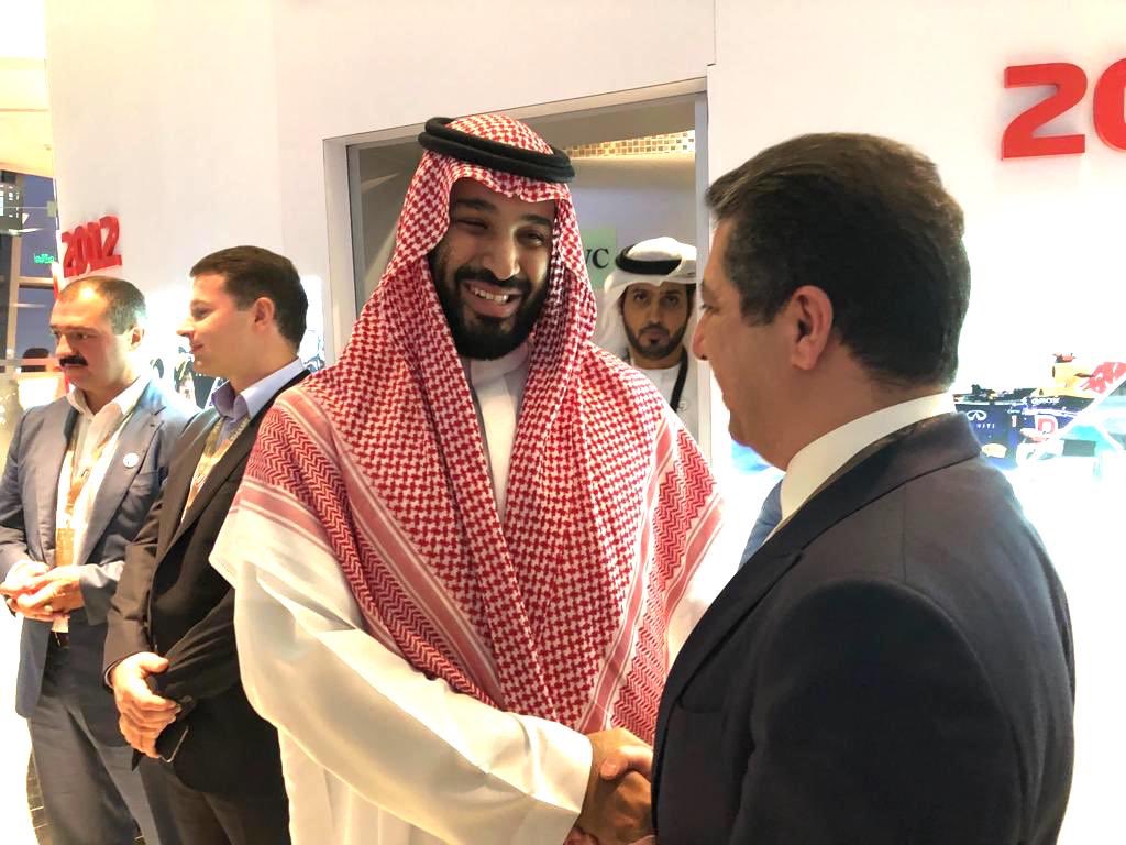 KRG PM @masrour_barzani and Kurdistan region's president @IKRPresident has just visited UAE and met with MBS .  