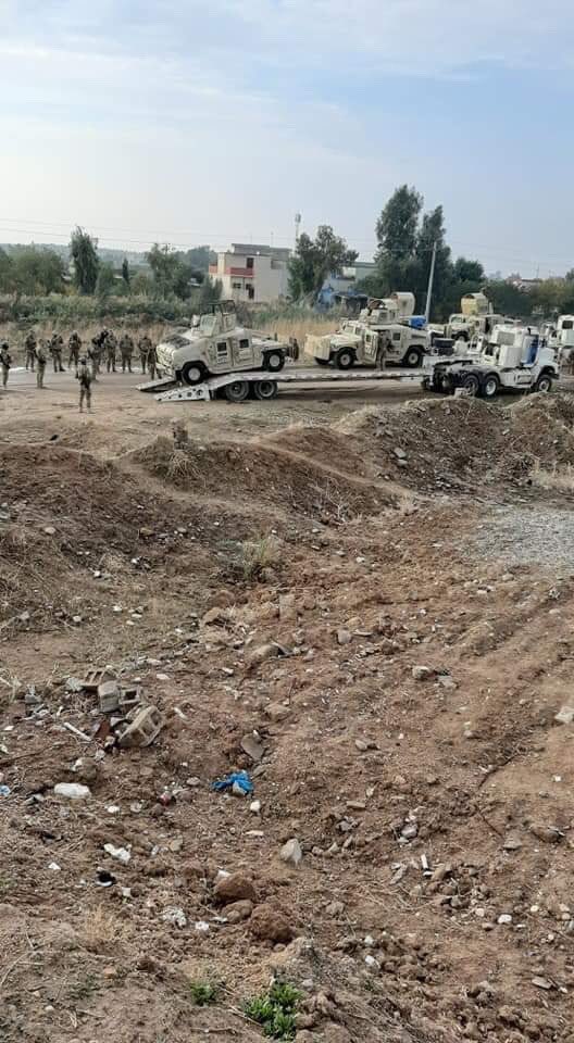 Peshemrga sends reinforcement to Kolajo area, Garmiyan region after ISIS recent attacks