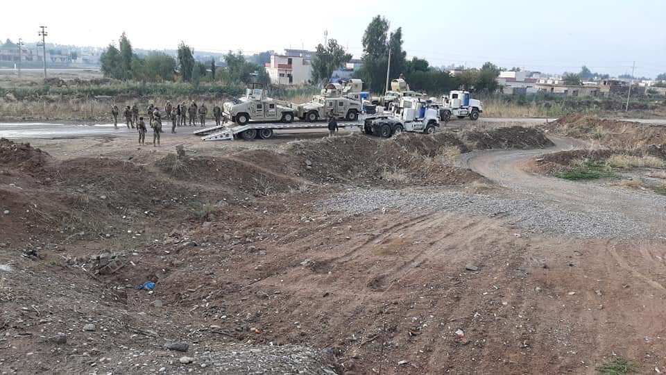Peshemrga sends reinforcement to Kolajo area, Garmiyan region after ISIS recent attacks
