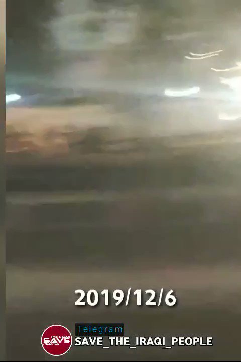 A video by a protester near Tahrir Square in Baghdad claims that armed group wearing civilian outfits are heading toward Tahrir Square tonight. A bloodbath occurr tonight in Baghdad after armed group started to use live ammunition against the protesters.  