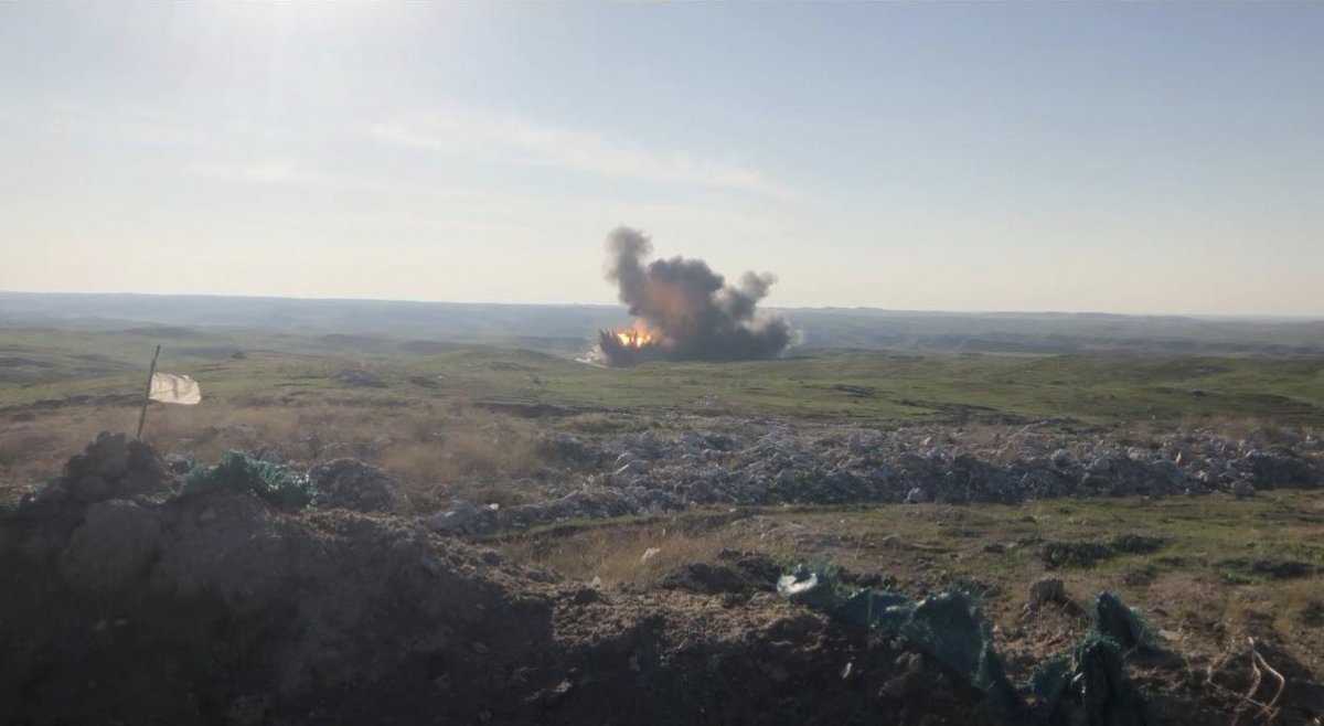 Iraqi Counter Terrorism Forces with the support of @CJTFOIR have conducted an anti-ISIS operation in Al-Ghara mountain in Hawija. The operation resulted in destroying 2 caves which were used as safe haven by ISIS sleeper cells