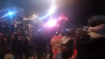 Tahrir Square in Baghdad tonight is packed with protesters, so talked to a protester in Tahrir Square & asked him why tonight the Square is packed, he responded by saying that we want to send a message to those who though Tahrir Square is getting empty. 