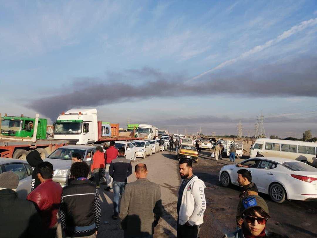 The continued closure of the port of Umm Qasr and Khor Al-Zubair