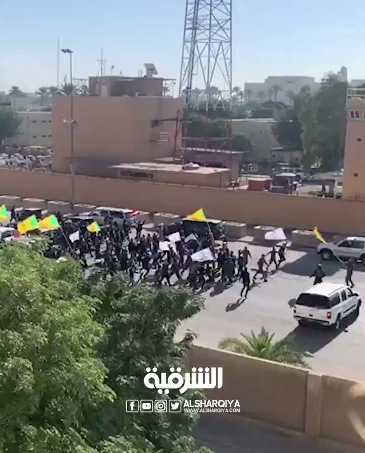 Video of march towards U.S. Embassy in Baghdad