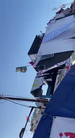 Tahrir Square protesters from the Turkish restaurant announce they are not connected to the ongoing events near the US Embassy. 