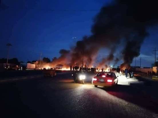 Demonstration in Maysan now