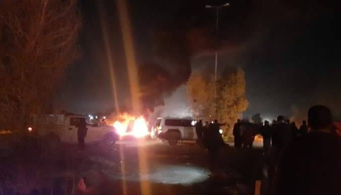 Tarmiyah tribes cutting the Mosul-Baghdad road tonight