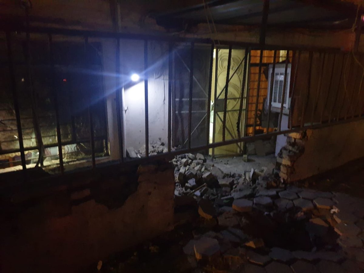 More pictures of rocket attack that targeted a house in al-Jadriyah, Baghdad