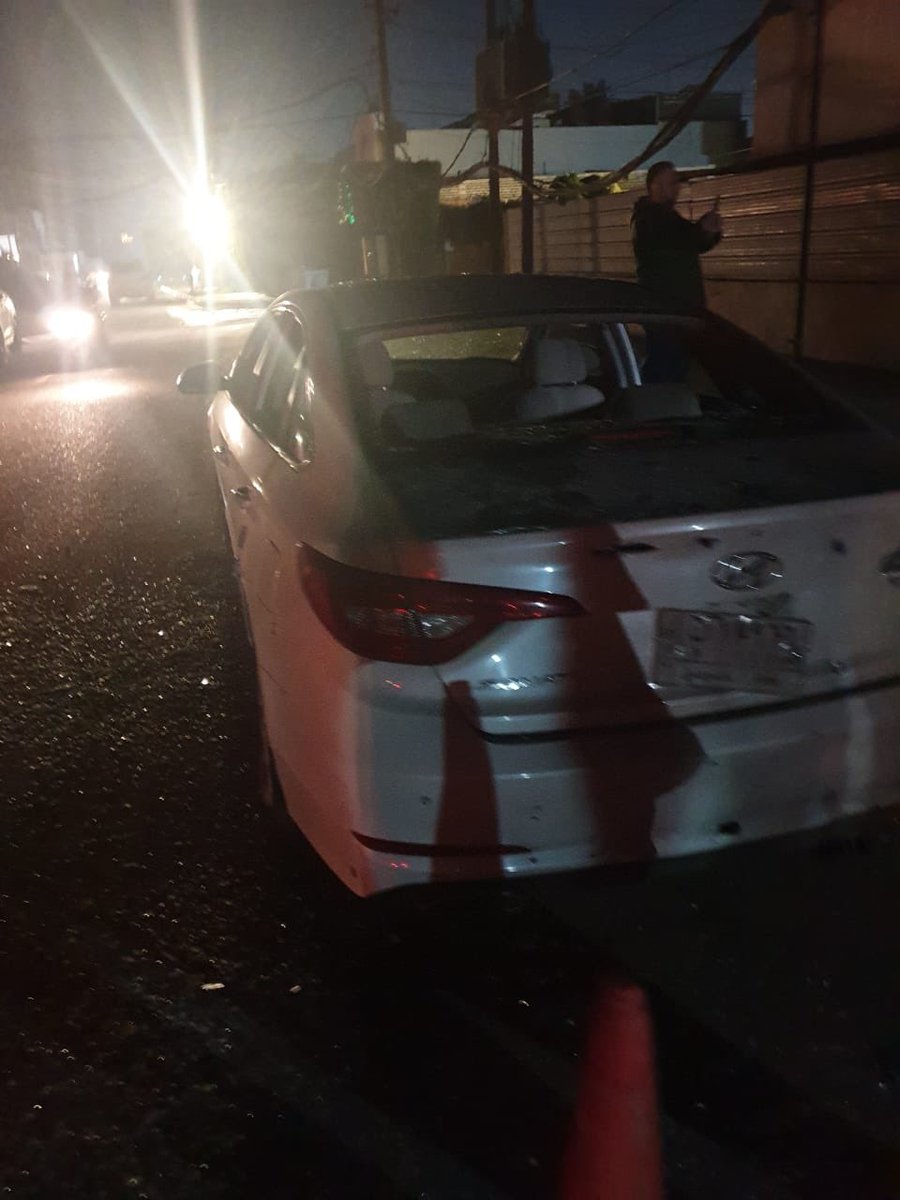 More pictures of rocket attack that targeted a house in al-Jadriyah, Baghdad
