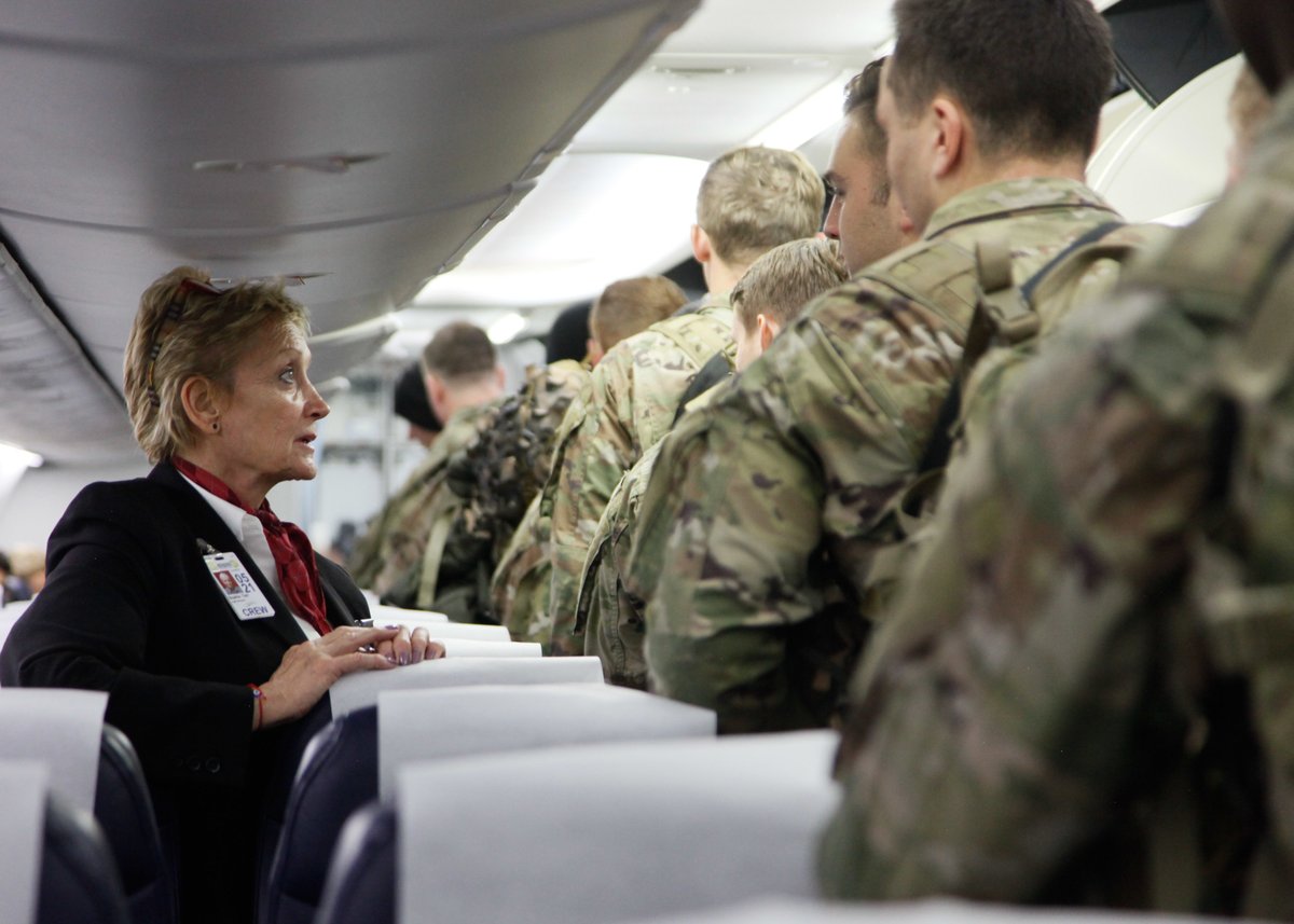 NOW: Paratroopers assigned to 1st Brigade Combat Team, 82nd Airborne Division are departing Fort Bragg for the U.S. Central Command area of operations (Middle East), january 4, 2020