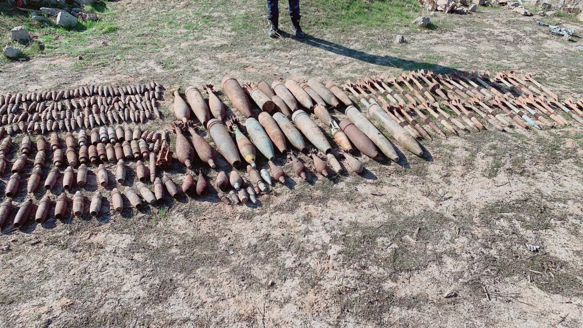 Iraq's Samarra Ops Command located and raided a Da'ish rocket cache near Mukayshifah in Salahuddin province. Dozens of rocket were seized in addition to IEDs