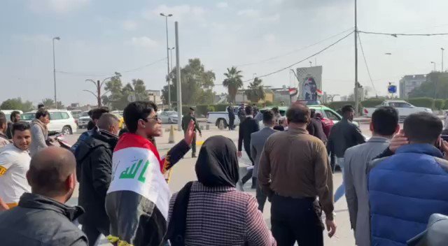 Basra.The release of detained students