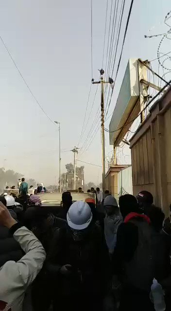 Iraqi security forces fire live bullets at demonstrators in Baghdad
