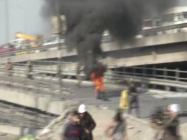 Clashes resume on Mohammed al-Qasim Highway in Baghdad