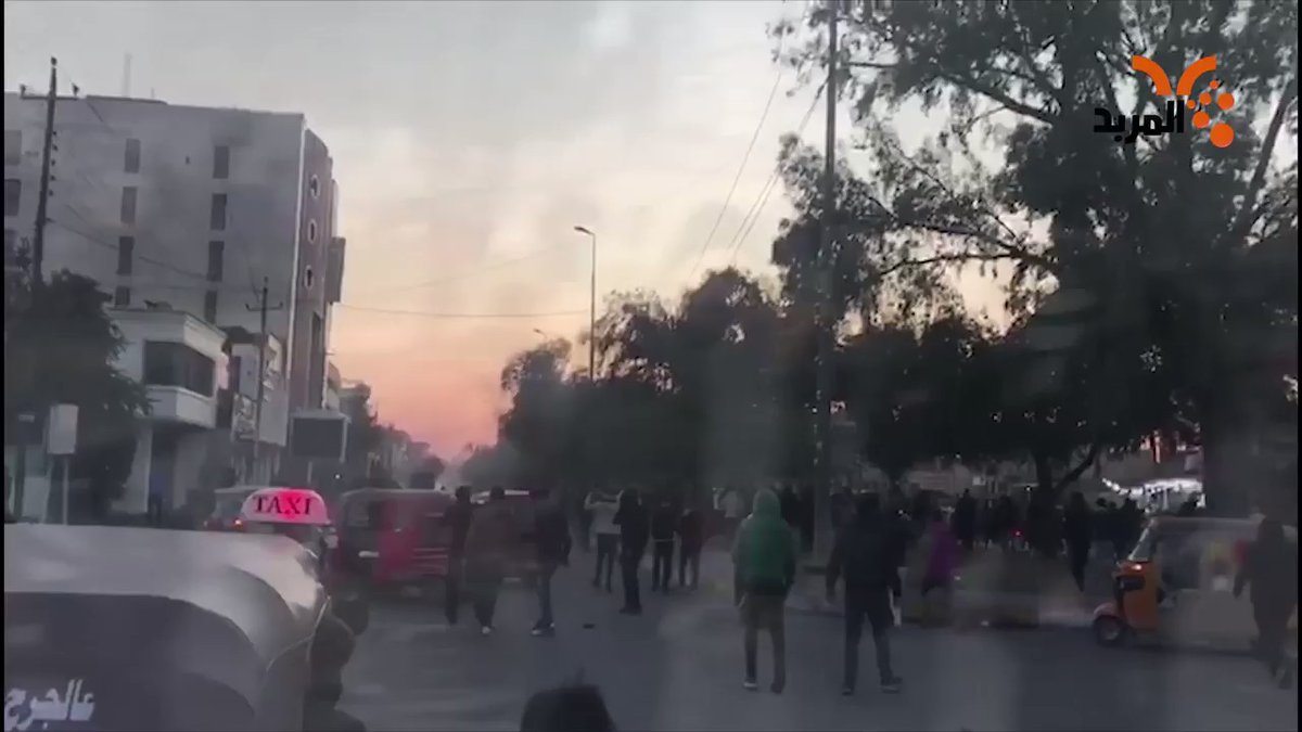 Demonstration at Al-Naqeeb Street in Karbala