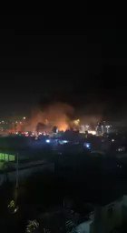 Rapid intervention forces entered the sit-in in Basrah and the burning of tents