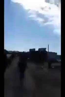 Government forces shoot protesters in the city of Nasiriyah, southern Iraq