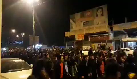Anti-government protest in AlKut city, 160 Km southeast of Baghdad, Wasit governorate.  
