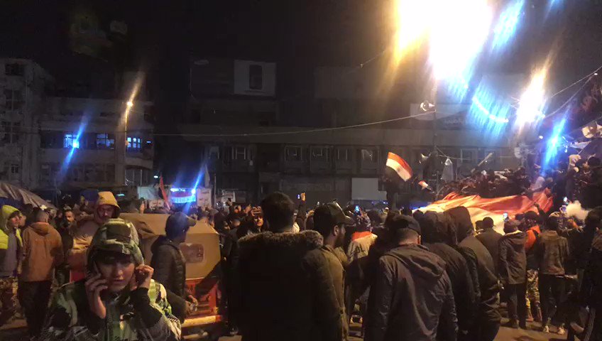 Tahrir square an hour and a half ago