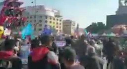 Hundreds of protesters flock to the Tahrir Square in central Baghdad