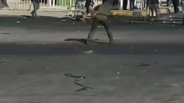 Video of clashes in Najaf