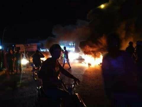 In pictures, Wasit demonstrators cut off all external roads, refusing to assign Mohamed Al-Mayahi as their governor