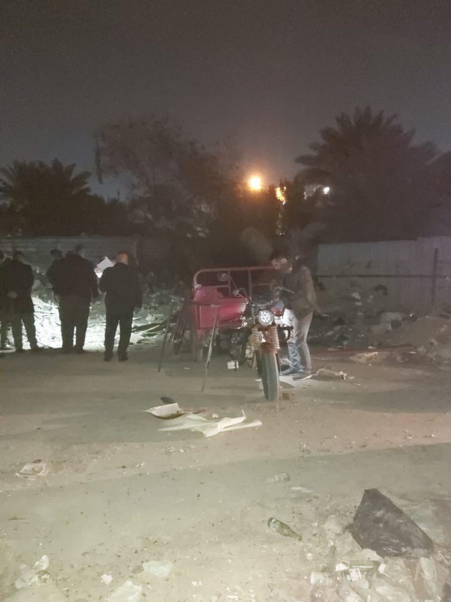At 3:24 AM local time Baghdad this launch pad launched 4 rockets , 3 landed in the Green Zone where the U.S embassy and a base hosting coalition troops is located, no injures reported
