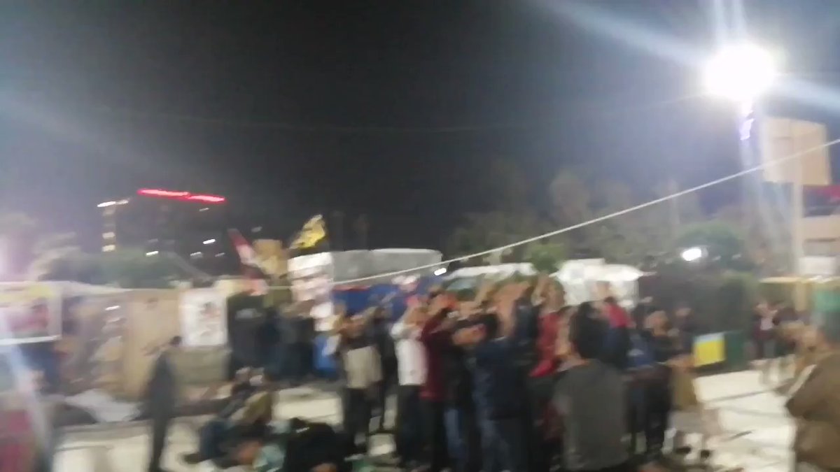 Demonstrations of the people of Karbala Governorate in the Al Ahrar Square