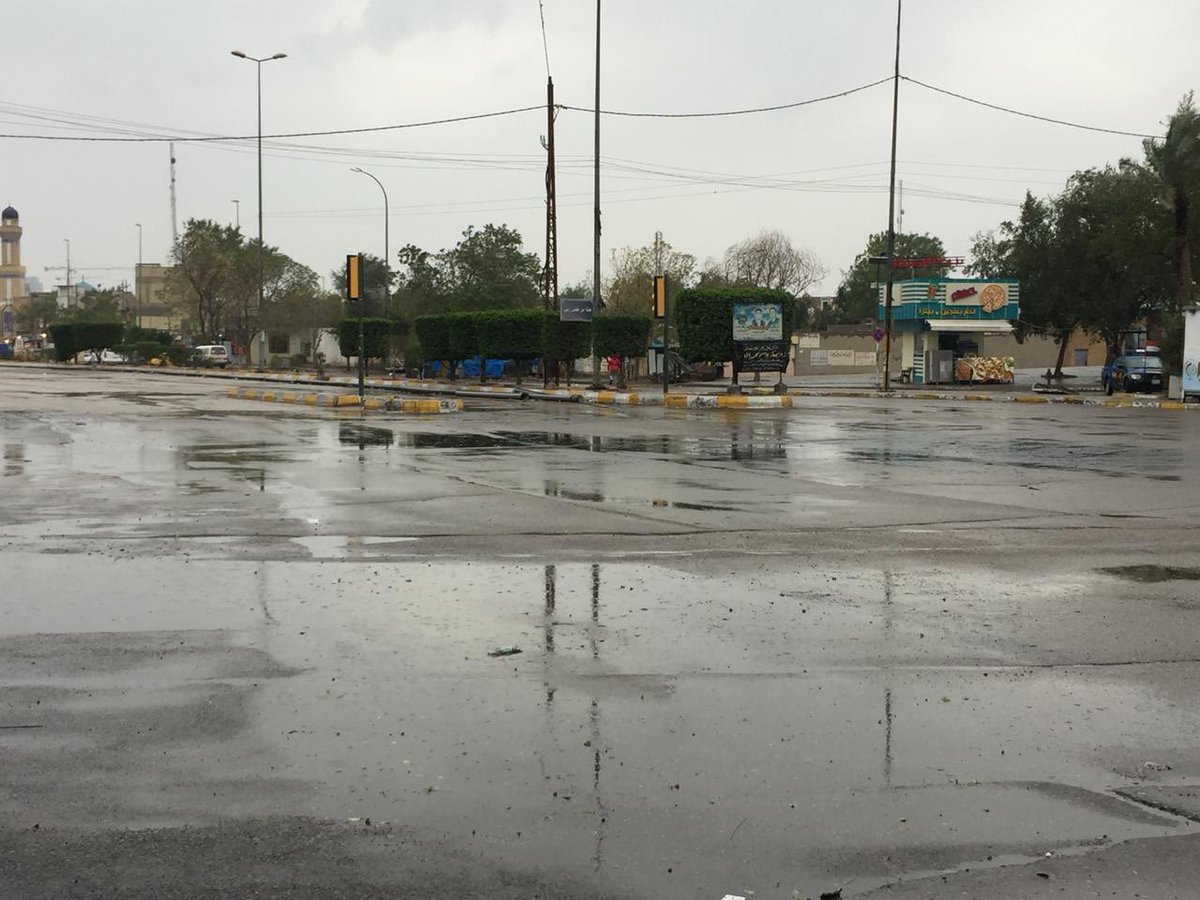 The capital Baghdad is empty as today the lockdown was implemented in the city to avoid spreading coronavirus, and this curfew will continue until 11:00 pm of March 23. Photos:  State Media   
