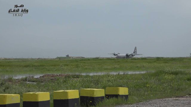 Iraqi Air Force assume full command of Al-Qayyarah base in Nineveh, After withdrawal of @CJTFOIR forces
