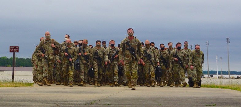 All 3,500 paratroopers from 82nd Airborne's 1st brigade have returned home to Fort Bragg following hasty deployment to Middle East in early January after mob attacked U.S. embassy in Baghdad and tensions with Iran escalated