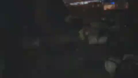 Tonight tents of protesters in Tahrir Square in Baghdad was set ablaze by unknown people, as a protester who shared this video claims that their tents have been set ablaze by unknown people tonight.