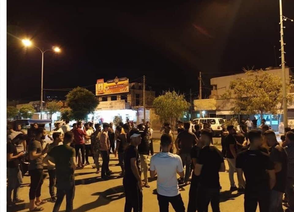 Tonight in Sulaymaniyah's Ranya and Darbanikhan towns several hundreds of people took to the streets in protest to the lockdown imposed by the KRG