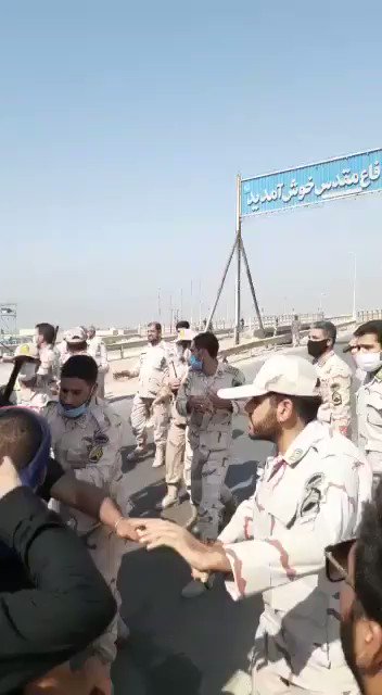 Clashes reported at the Iranian / Iraqi border. As Iraq closed its borders for Iran. A group of Iranians tried to enter Iraq illegal despite coronavirus restrictions. Security forces announced to do everything they can to stop them from crossing the border illegal 