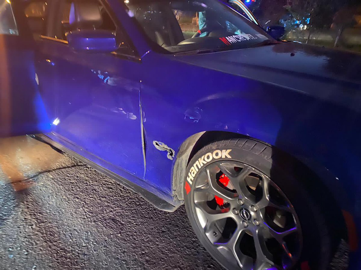 Images of some damage and shrapnel from tonights rocket attack in Baghdad, Iraq