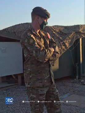 150 Dutch soldiers arrived in Erbil today. Will be joining the coalition forces in securing the area