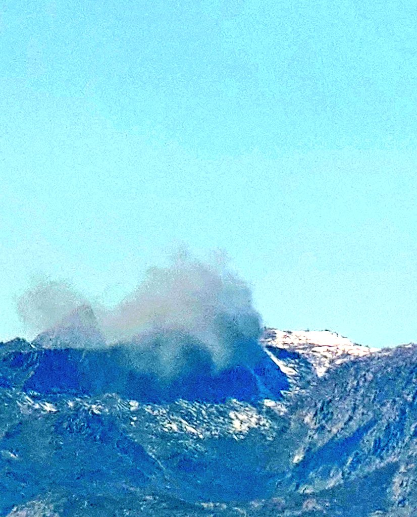 Airstrike north Deraluk mountains