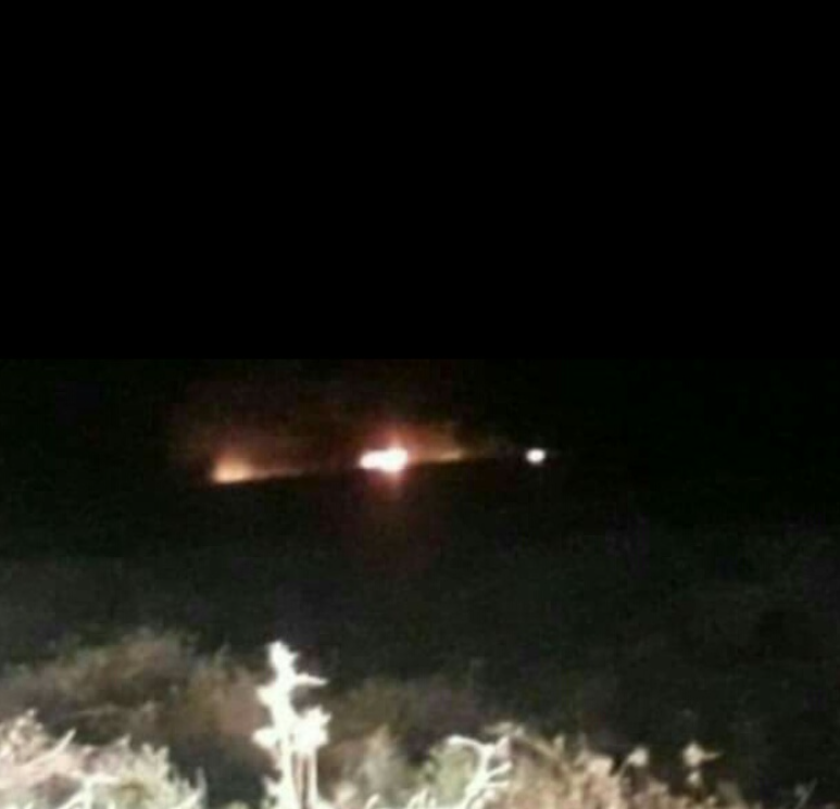 Photo from the TSK camp outskirts near Bashiqa, local source claims as many as 4 Katyushas fell inside the actual perimeter itself. The camp also holds Nineveh Guards, a PMU that was once Utheel Nujaifi's armed faction during the war with ISIS