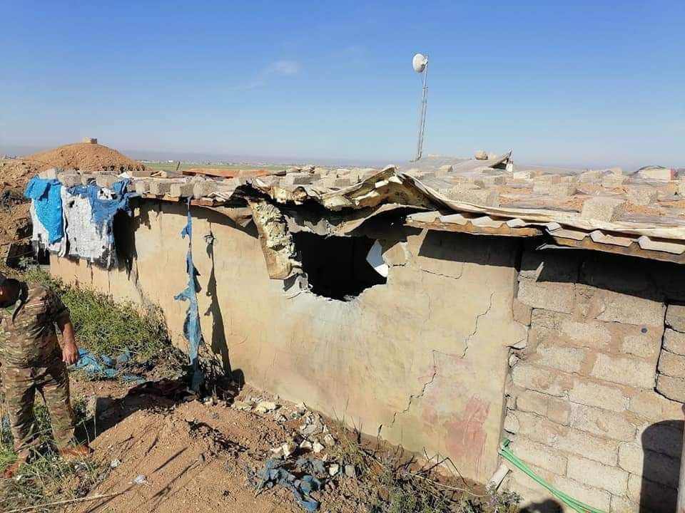 Iran-backed Shia militias claim that Peshmerga forces fired a guided missile at one of their outposts near Bartella in Nineveh Plain, wounding one fighter