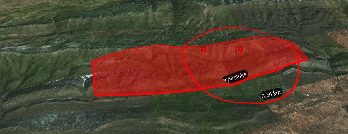TurAF conducted 7 airstrikes south Deraluk town.  Mostly near the last Turkish op on Gara (Siyan village) 12:20