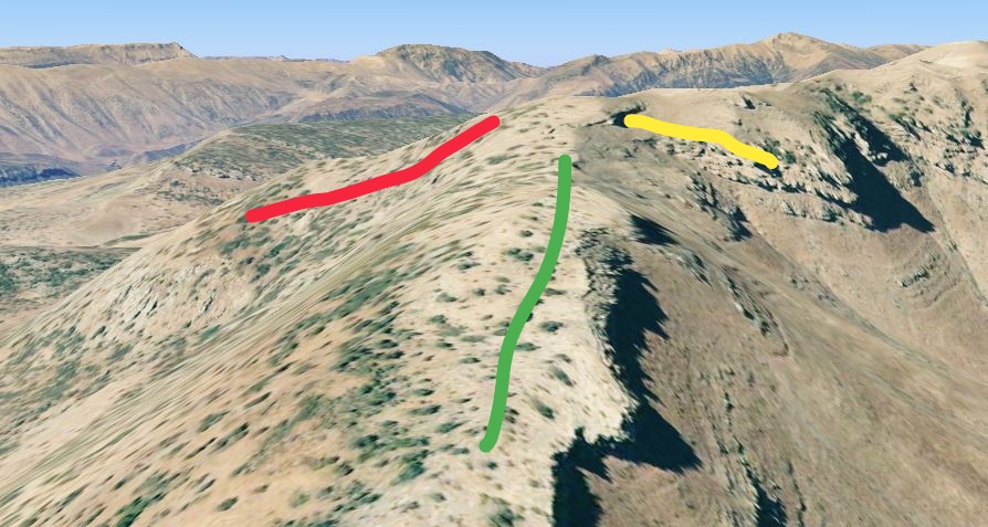 Geo location of Turkish Army marksman personnel Top of the Mam rash Mountain  