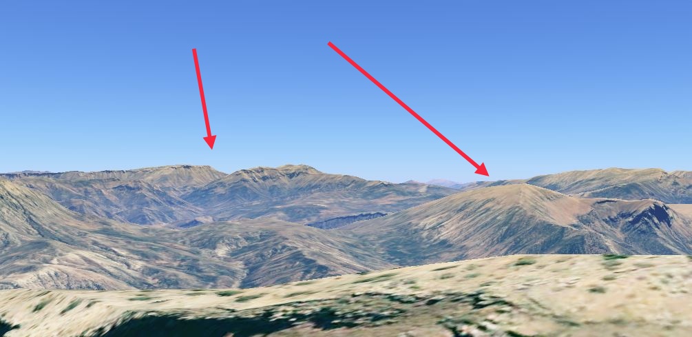 Geo location of Turkish Army marksman personnel Top of the Mam rash Mountain  