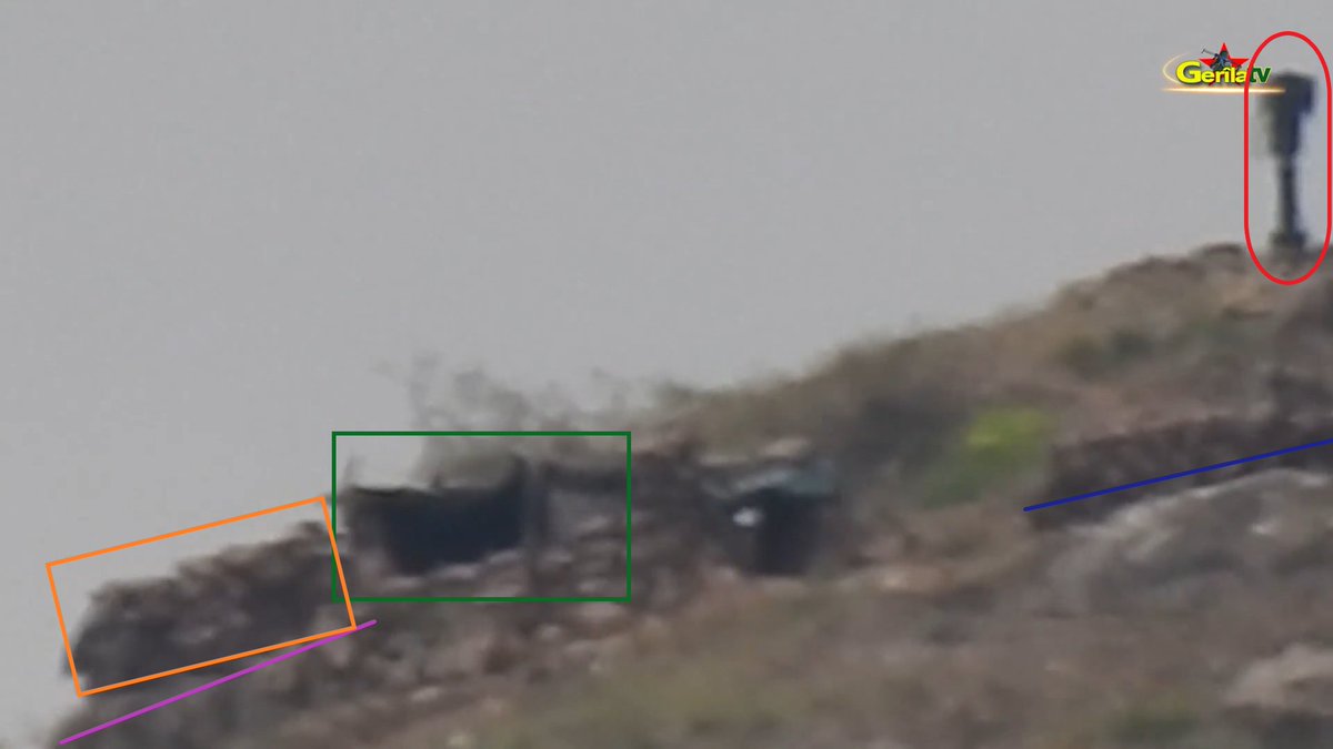 PKK has released a footage from 1 May, showing an ATGM attack on a Turkish army position. There appears to be some Turkish soldiers wounded/killed. Location is Zap. Geolocation proposal is: