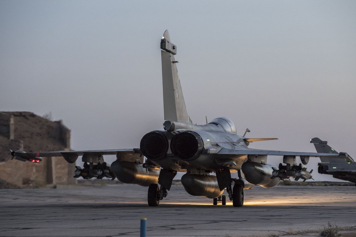 Inherent Resolve:@EtatMajorFR pursues aerial ops as part of its Coalition support commitment. Aircraft engaged in Op Chammal in support of @CJTFOIR carried out 20 sorties last week