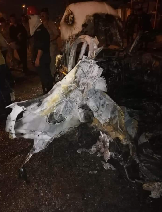 The VBIED that exploded in Mosul's Tamim neighborhood on May 23rd was triggered by a 3-man terror cell detonating oxygen bottles near alcohol shops, according to the Federal Investigation & Intelligence Agency. The attack was carried out by ISIS and 5 civilians were injured