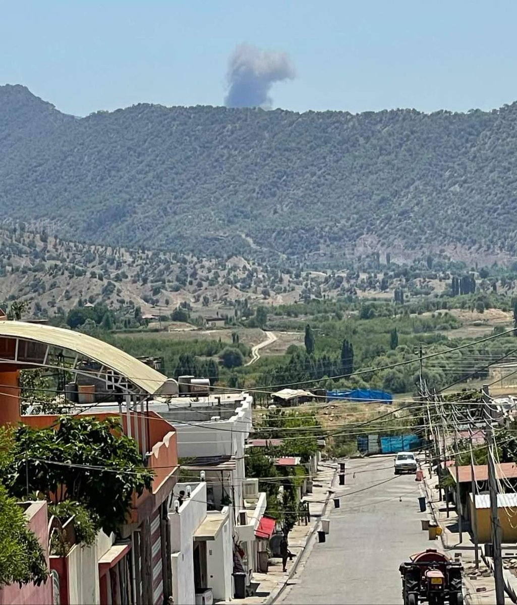 2 airstrikes carried out by TurAF in Chamanke