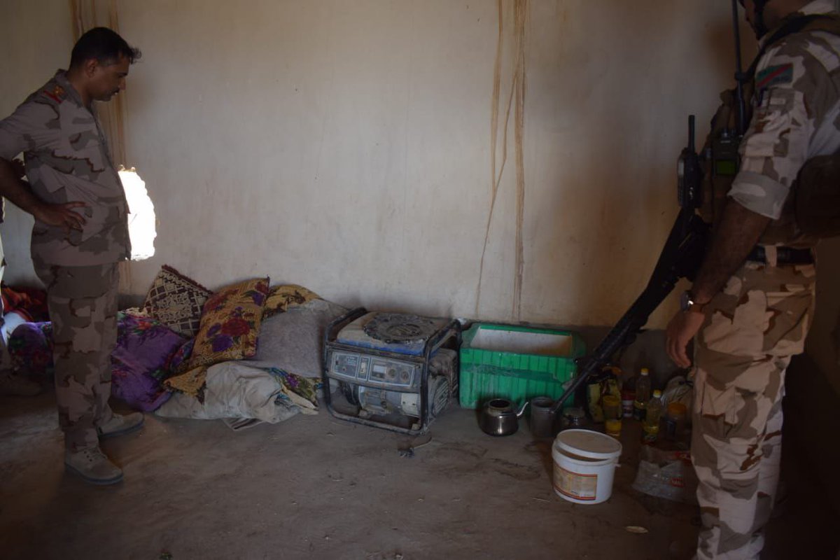 Iraqi Security Forces find and destroy 2 ISIS hideouts in Kirkuk